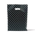 thumbnail image 1 of Bolsa de almacenamiento portátil de 50 piezas con asas, bolsas de compras para recuerdo de fiesta, bolsa de ropa para aperitivos para viajes en Almacenamiento y organización del hogar Negro 25x35cm Naiovety HA075227-04, 1 of 6