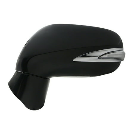 New OEM Side Mirrors Left Power w/o Memory Black Code 212 8790633140C0 fits 2008-2009 Lexus ES350