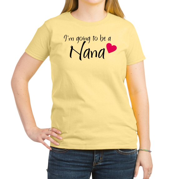CafePress - I'm Going To Be A Nana! White T Shirt - Women's Classic T-Shirt