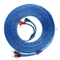 thumbnail image 3 of Cable de audio, cable de audio RCA transparente para automóvil de 5 metros Cable de audio RCA diseñado meticulosamente, 3 of 9