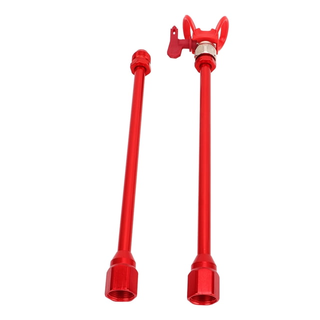 Extension Poles, Stainless Steel Double Joint Spray Extension Rod with Nozzle Protective Cover for Various Terrains