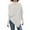 Beige, variant on Ashirexll Winter Sweaters for Women, Pullover Sweaters for Women, Women's Irregular High Neck Batwing Sleeve Knit Poncho Pullover Round Neck Sweater