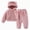 Pink, variant on NIEWTR 5-6 Years Toddler Girl Clothes Ruffle Long Sleeve Baby Girl Clothes 2pcs Outfits Fall Winter Clothes A64-Black