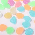 thumbnail image 2 of 100 piezas luminosas guijarros rocas mezcla de colores piedra pecera decoración (multicolor), 2 of 4