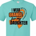 thumbnail image 4 of Inktastic I Wear Orange for My Daughter Multiple Sclerosis Awareness T-Shirt, 4 of 5