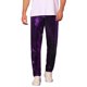 thumbnail image 1 of Pantalones de lentejuelas INSPIRE CHIC para hombres, pantalones rectos brillantes para fiestas disco, 34 púrpura, 1 of 6