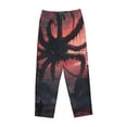 thumbnail image 4 of Balery Giant Monster Over City print Women's Pajama Pants,Ultra Lightweight Pjs,Lounge Pant-X-Large, 4 of 9