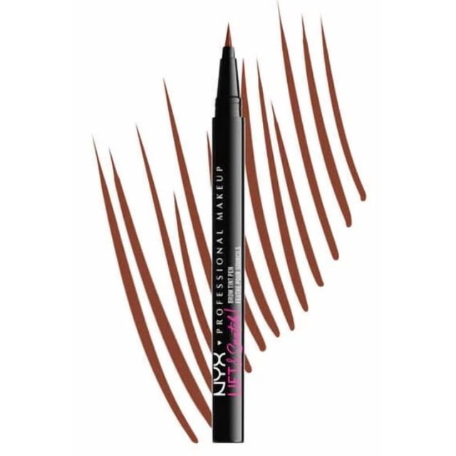 Bolígrafo para cejas NYX Lift & Snatch! Castaño