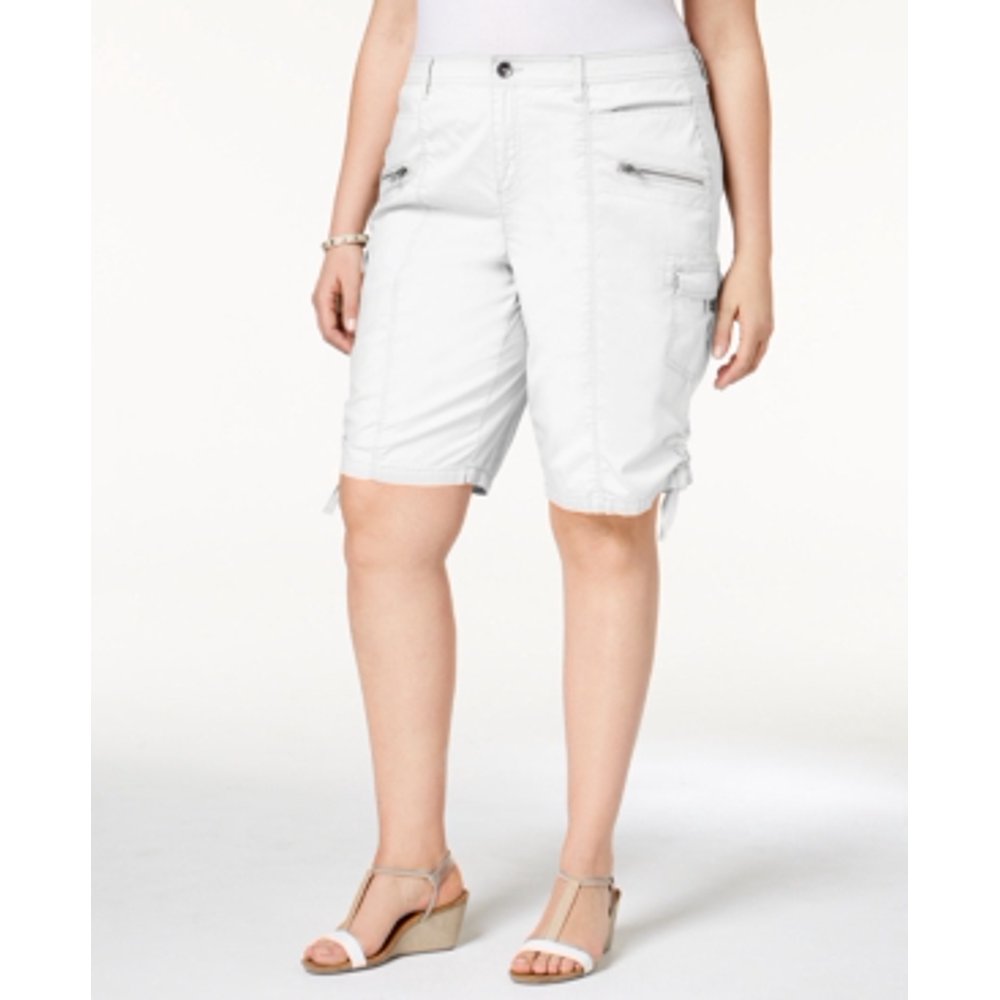 zippered cargo shorts