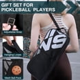 thumbnail image 5 of Pickleball Paddle Set Carbon Fiber Pickle Ball Rackets For Pros, Lightweight Graphite & Carbon Fiber Paddles With Honeycomb Core, 2 Padels, 4 Balls & Carry Bag, 5 of 5