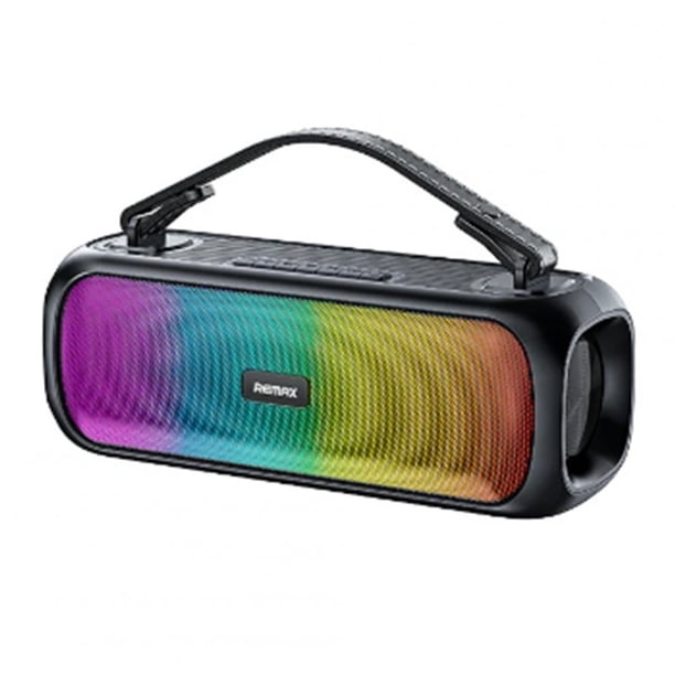 Remax Bluetooth Speaker Rgb Light Effect Waterproof Portable Outdoor ...