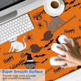thumbnail image 2 of Long Mouse Pads for Desk,Halloween Witch Cats on Brooms Pattern Desk Mats on Top Of Desks, Desk Mouse Pad Extra Large with 3mm Non-Slip Base and Stitched Edge for Gaming,Office,Work,Home 47.3x23.6in, 2 of 5