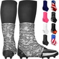 thumbnail image 2 of Exxact Sports Football Cleat Covers Spats Green USA Flag Size Large, 2 of 2