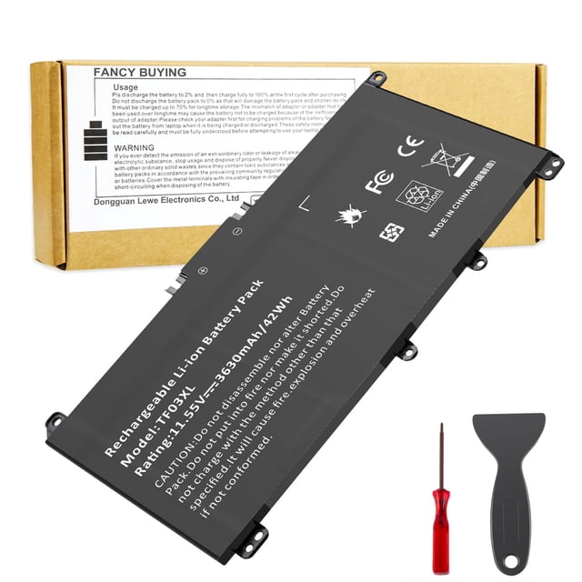 Batería portátil Fancy Buying TF03XL 920070-855 para HP Pavilion