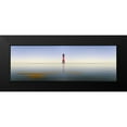 thumbnail image 2 of Rossmeissl, Gerhard 14x7 Black Modern Framed Museum Art Print Titled - Leuchtturm Panorama, 2 of 5