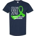 thumbnail image 3 of Inktastic Stigma Free Zone Mental Health Awareness T-Shirt, 3 of 5