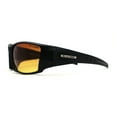 thumbnail image 3 of Xloop HD Lens Wrap Around Biker Style Sport Sunglasses Matte Black, 3 of 4