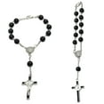 thumbnail image 7 of YIEMEEN Catholic Black Glass Beads for Cross Rosary Bracelet Religious Jesus Jewelry All-match for Church Prayer Gathering, 7 of 7