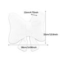 thumbnail image 7 of CoudarTitie Bow Pillow Back Support Bowknot Throw Pillow for Auto Seat Office Home Decor White, 7 of 7