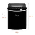 thumbnail image 4 of Magic Chef 27 lb. Capacity Portable Countertop Ice Maker, Black (Bullet Ice), 4 of 10