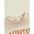 thumbnail image 6 of Yunliwuli Infant Baby Summer Jumpsuit Letter Print Round Neck Short Sleeve Romper Toddler T-Shirt Clothes, 6 of 10