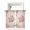 Pink, variant on Botanical Roses Curtains 45 Inch Length,Sheer Curtains for Bedroom Living Room Window Cottagecore Florals Pink Vintage Farmhouse Rod Pocket Drapes Kitchen Curtains Small Half Window 42"x45" 2 Panels
