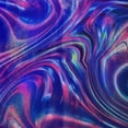 thumbnail image 2 of Volcano Abstract Rainbow Stretch Poly Spandex Digital Print Fabric | Spandex Palace, 2 of 8