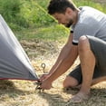 thumbnail image 3 of Miangastore Camping Tent Stake Stainless Steel Spiral Type 1Set 32x11.5cm, 3 of 9
