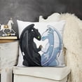 thumbnail image 3 of Funda de almohada de peluche Cómo entrenar a tu dragón, funda de almohada ultracómoda de varios tamaños, fundas protectoras antiincrustantes, 3 of 5