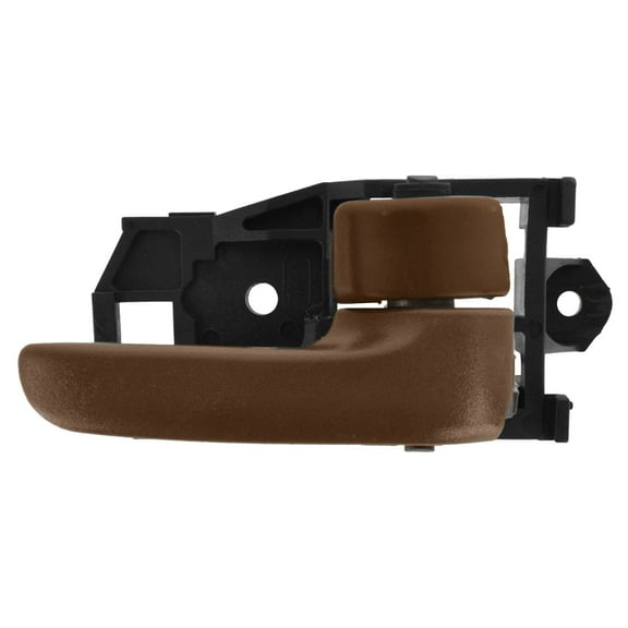 TRQ Door Handle Interior Oak Brown Passenger Side RH for Toyota Camry Sienna DHA49783