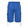 thumbnail image 7 of Ierhent Shorts for Men Men's Stretch Cargo Short(Blue,XXL), 7 of 7