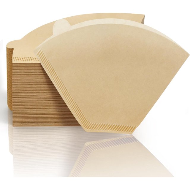 2 cone coffee filters 6 cups for drip coffee maker and hand brew coffee maker disposable coffee filter