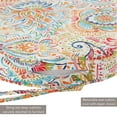 thumbnail image 3 of Greendale Home Fashions Outdoor 18'' x 18'' Round Seat Pad, Set of 2, Jamboree, 3 of 7
