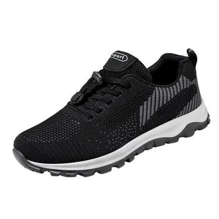 NECHOLOGY Sneakers Men Shoes 9.5 Size Fashion Summer And Autumn Casual Men Sports Shoes Mens Basketball Sneakers Wide Black 8.5