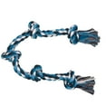 thumbnail image 4 of Methold Juguete de cuerda para mascotas, cuerda de algodón de 5 nudos, juguete para masticar la dentición, juguete resistente a las Suministros para perros, 4 of 5