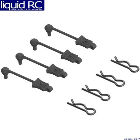 - Arrma AR390178 AR390178 Body Clip Retainer 1/8 Scale Black 4