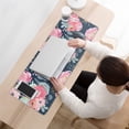 thumbnail image 3 of Long Mouse Pads for Desk,Pioneer Flower Floral Print Pattern Desk Mats on Top Of Desks, Desk Mouse Pad Extra Large with 3mm Non-Slip Base and Stitched Edge for Gaming,Office,Work,Home 31.5"x11.8", 3 of 6