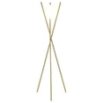 thumbnail image 3 of Coaster Yamileth Contemporary Metal Tripod Floor Lamp in Gold, 3 of 7