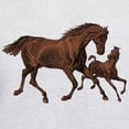 thumbnail image 3 of CafePress - Chestnut Mare And Foal Hooded Sweatshirt - Pullover Hoodie, Hooded Sweatshirt, 3 of 3