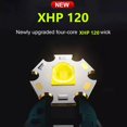 thumbnail image 2 of LED Rechargeable Tactical Laser Flashlight 90000 High Lumens Original Quality, 2 of 9