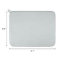 thumbnail image 6 of Unique Bargains Microfiber Kitchen Drying Mat with Lanyard Gray 19.7*15.0 inch, 6 of 6