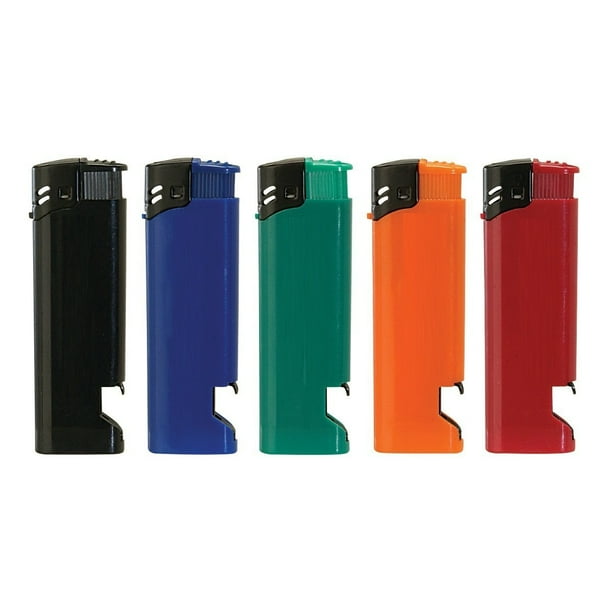 50 Pack Electronic Cigarette Lighter With Bottle Opener Refillable