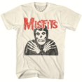 thumbnail image 1 of Misfits Rock Band Pattern T-Shirt Men's Black Casual Crew Neck Short Sleeve One Misfits Ride Johnny Ride Pattern T-Shirt W3 M, 1 of 5