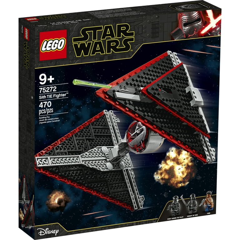 LEGO Star Wars Sith TIE Fighter 75272 Collectible Building Kit (470 Pieces)  