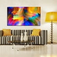 thumbnail image 3 of Modern Abstract Canvas Wall Art Abstract Colorful Wallart Framed Painting Wall Decor for Bedroom Livingroom Office Ready to Hang, 3 of 5