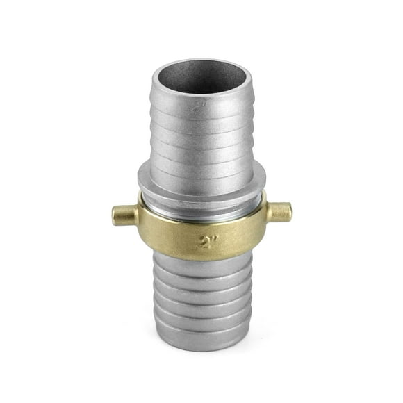 Juego de accesorios para mangueras QWORK Aluminium Pin Lug, 2 pulgadas, 75 PSI