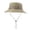 Khaki, variant on Denim Bucket Hats for Men Women Summer Lightweight Sun Hat Travel Beach Hat with Chin Strap