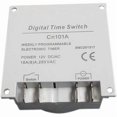thumbnail image 3 of CN101 12V DC/AC Digital Timer, LCD Programmable Time Relay Switch for Electrical Outlets White, 3 of 3