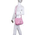 thumbnail image 4 of The Lorie Women Crossbody Bag by Ampere Creations - Bubble Gum Pink, 4 of 6