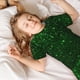 thumbnail image 5 of Balery Green Sparkling Conjunto de Pijama Infantil de Manga Corta con Estampado – Ropa de Dormir de Algodón Suave-4X-Large, 5 of 6